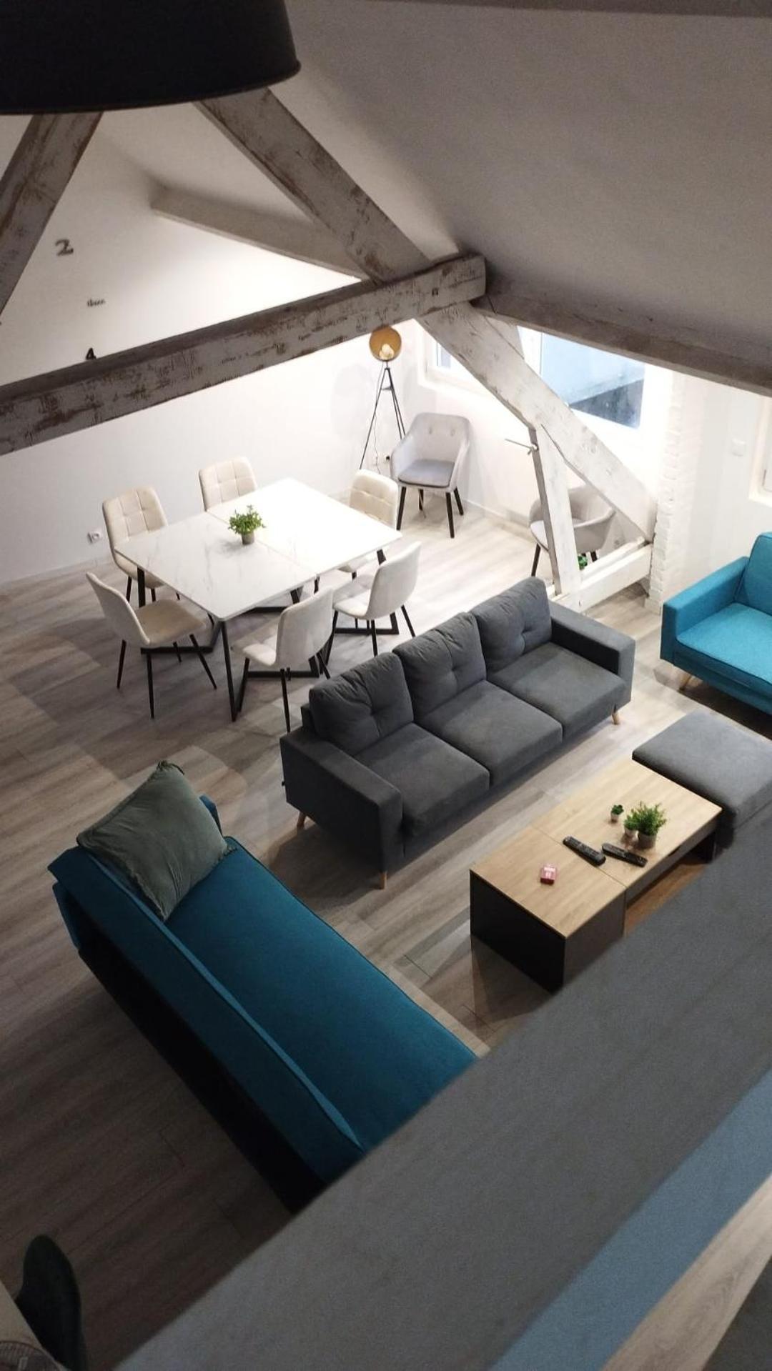 ++++ Central Duplex Renove 5 Pieces 150M2 A 8 Mn De La Place Dalton ++++ Boulogne-sur-Mer Bilik gambar